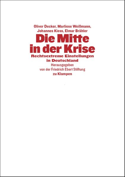 Cover Die Mitte in der Krise