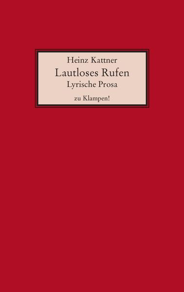 Cover Lautloses Rufen