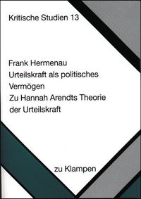 Cover Urteilskraft als politisches Vermögen