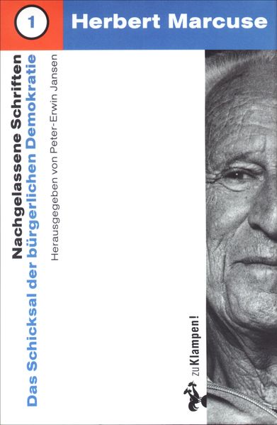 Cover Nachgelassene Schriften / Das Schicksal der bürgerlichen Demokratie