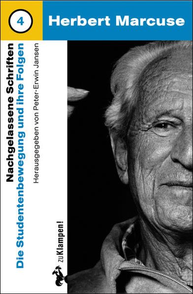 Cover Nachgelassene Schriften / Die Studentenbewegung und ihre Folgen