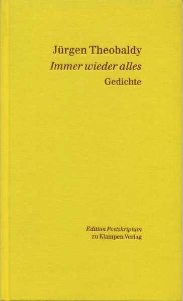 Cover Immer wieder alles