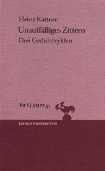 Cover Unauffälliges Zittern