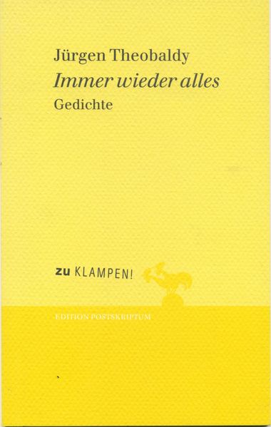 Cover Immer wieder alles