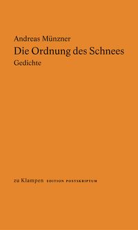 Cover Die Ordnung des Schnees