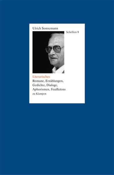 Cover Schriften / Literarisches. Schriften 9