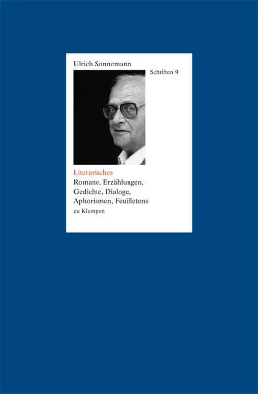 Umschlag zu Schriften / Literarisches. Schriften 9