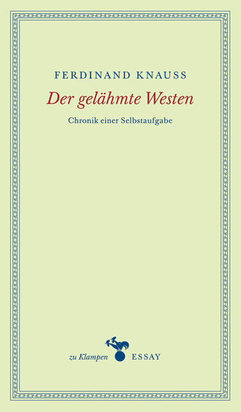 Cover Der gelähmte Westen