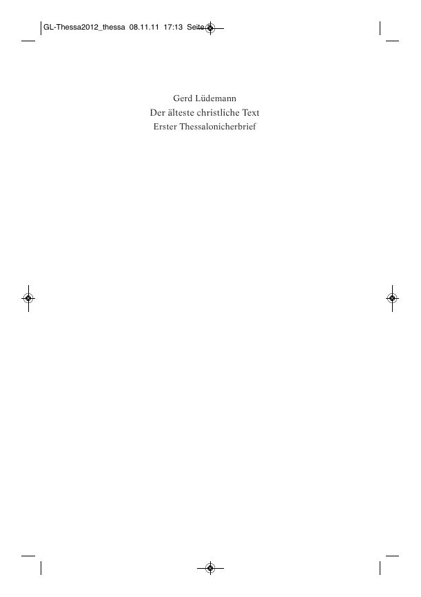 Seite 1 der Leseprobe