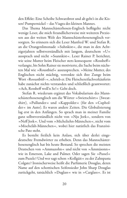 Seite 20 der Leseprobe