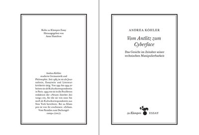 Blick ins Buch zu Vom Antlitz zum Cyberface