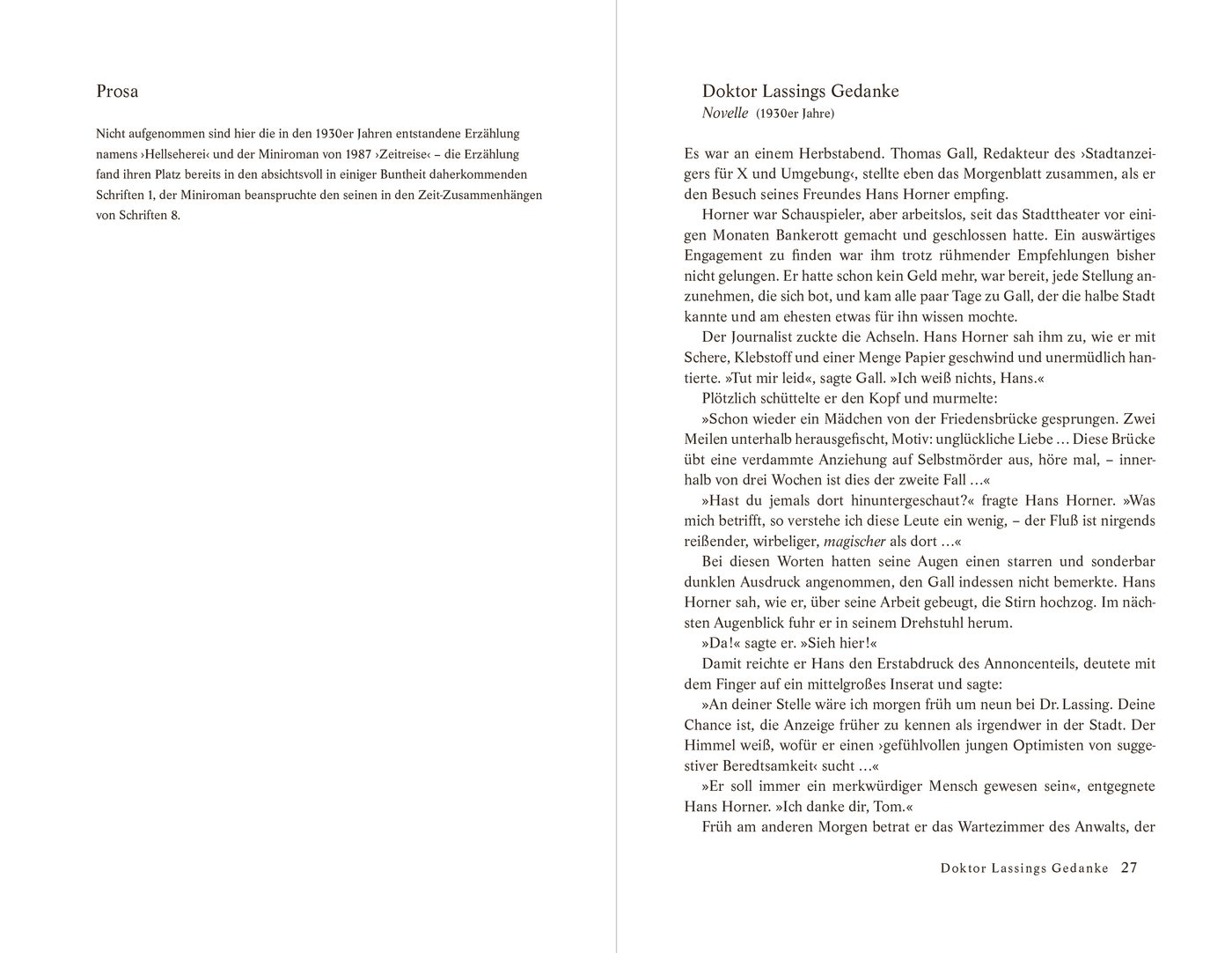 Blick ins Buch zu Schriften / Literarisches. Schriften 9