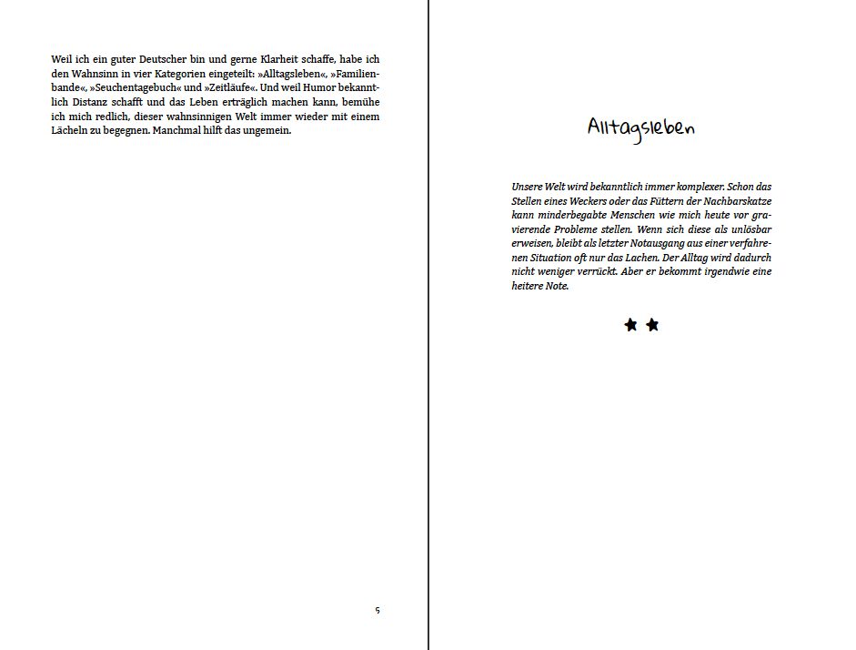 Blick ins Buch zu Wahnsinn zum Mitnehmen