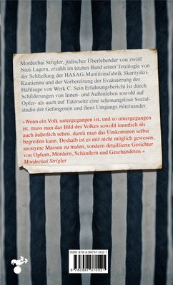 Rückseite zu Schicksale