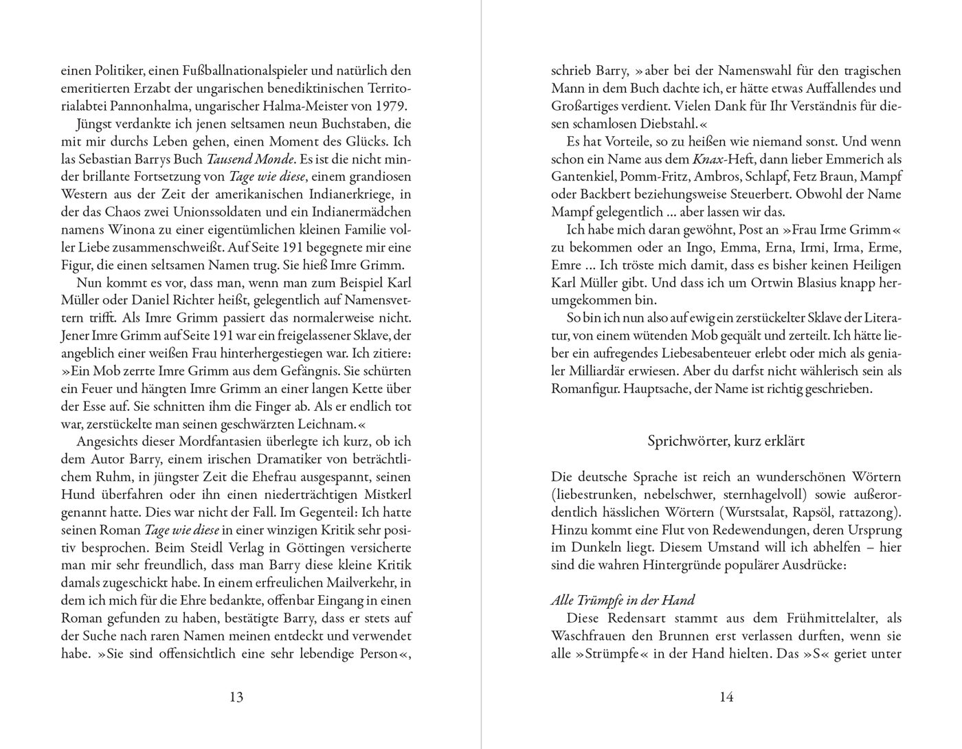 Blick ins Buch zu Über Leben in Deutschland