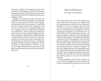 Blick ins Buch zu Glamour