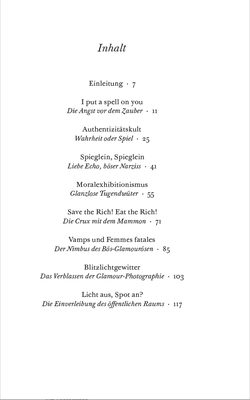 Blick ins Buch zu Glamour