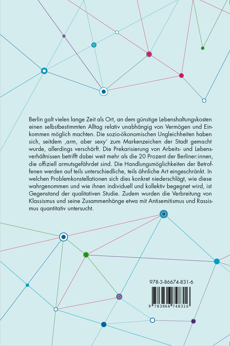 Rückseite zu Immer noch »arm, aber sexy«? Ungleiche Lebenslagen und Klassenverhältnisse in Berlin