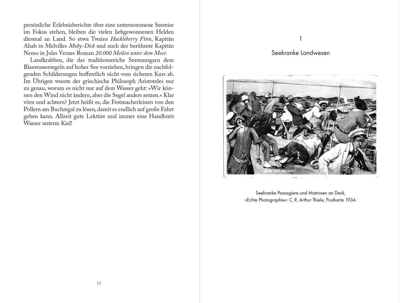 Blick ins Buch zu Hafen oder Tod