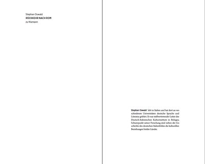 Blick ins Buch zu Rückkehr nach Rom