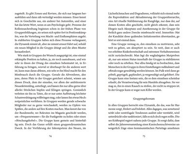 Blick ins Buch zu Gruppe und Graus