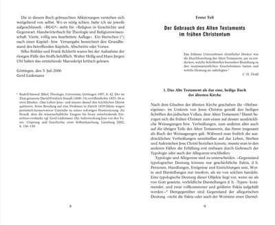 Blick ins Buch zu Altes Testament und christliche Kirche