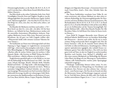 Blick ins Buch zu Lichtstreife und Arschtritte