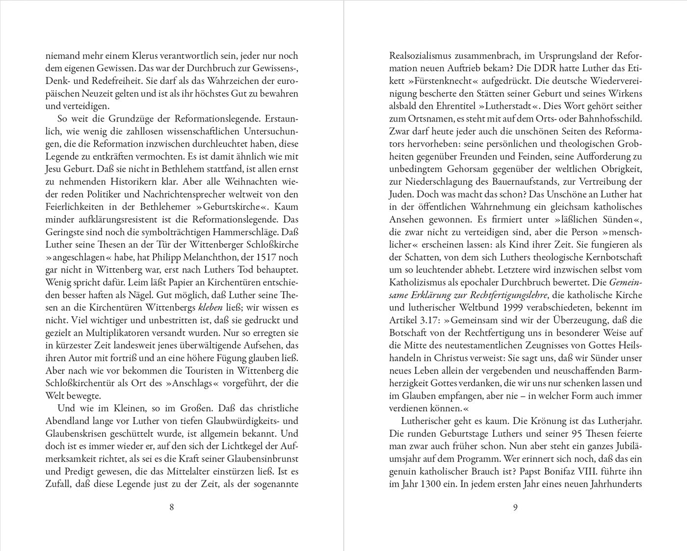 Blick ins Buch zu Luther – Steckbrief eines Überzeugungstäters