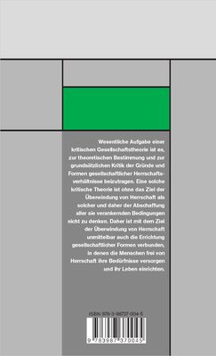 Rückseite zu Herrschaft oder Organisation