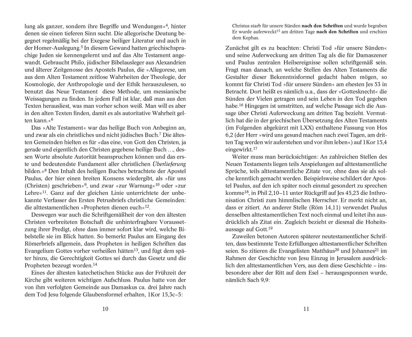 Blick ins Buch zu Altes Testament und christliche Kirche