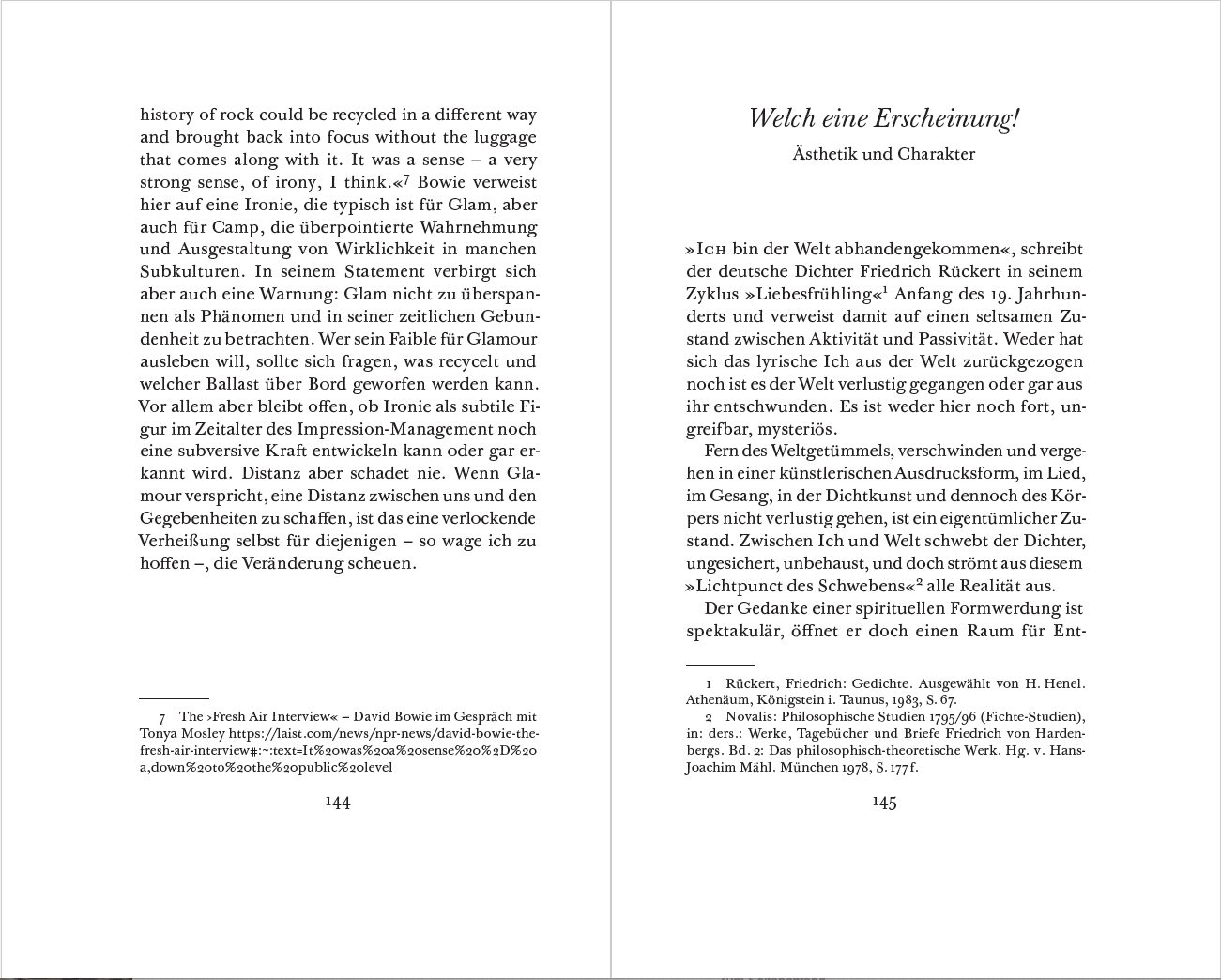 Blick ins Buch zu Glamour