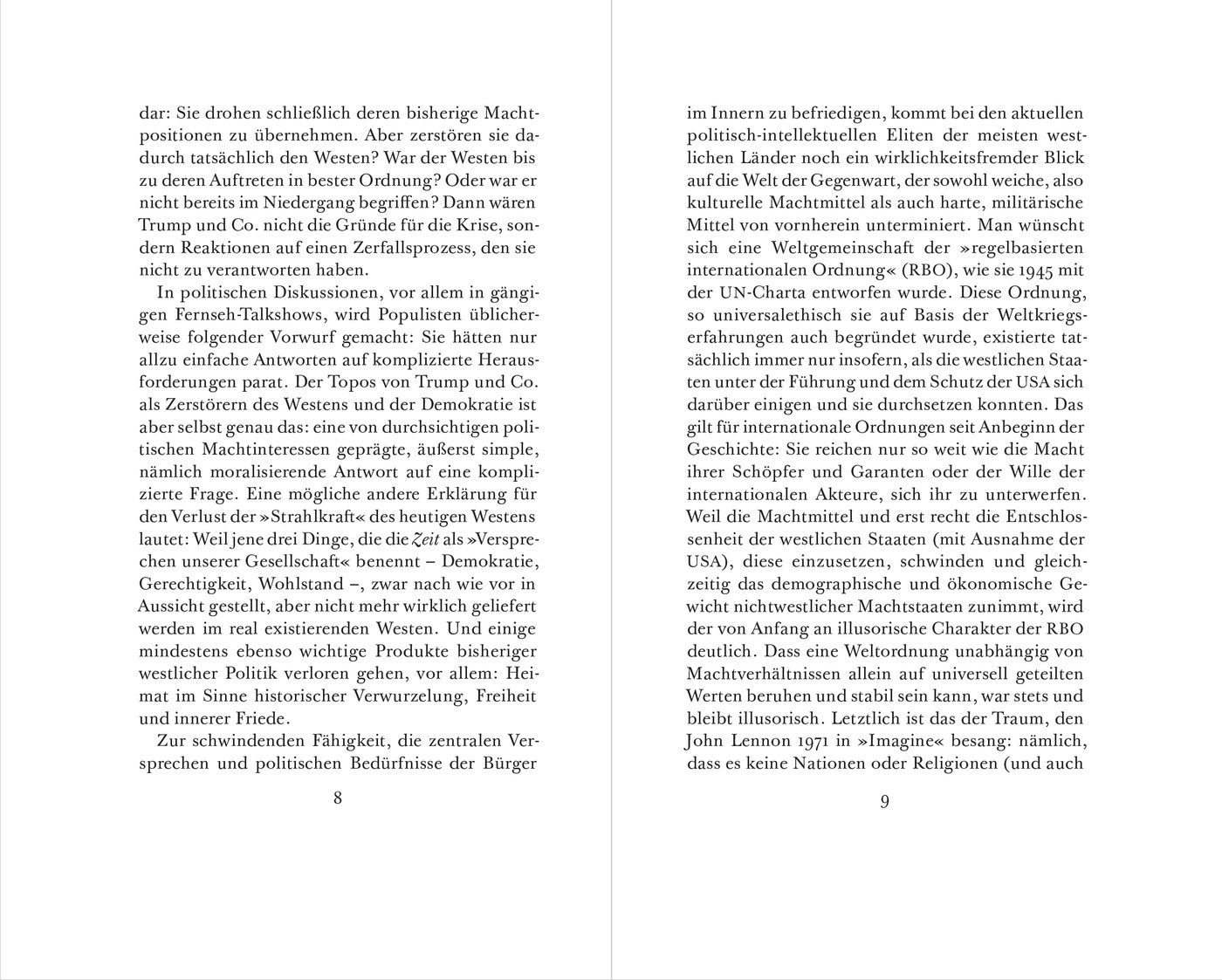 Blick ins Buch zu Der gelähmte Westen