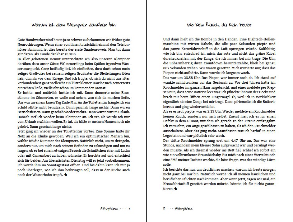 Blick ins Buch zu Wahnsinn zum Mitnehmen