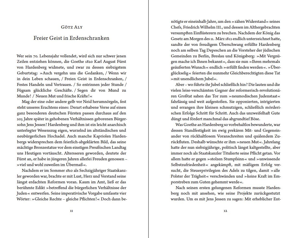 Blick ins Buch zu Dem blauen Kammerherrn