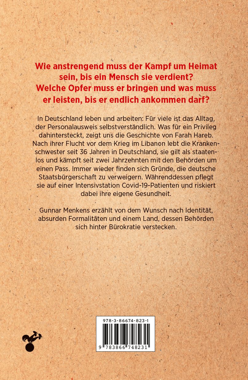 Rückseite zu Nirgendwo ein Land