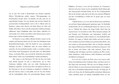Blick ins Buch zu Migration und Frauenbild