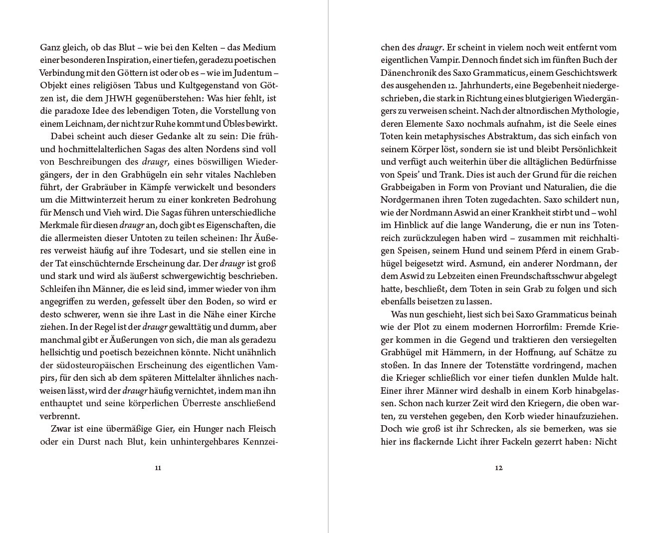Blick ins Buch zu Die Geburt des Vampirs