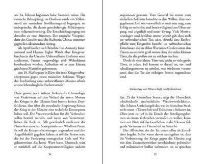 Blick ins Buch zu Putin vor Gericht?