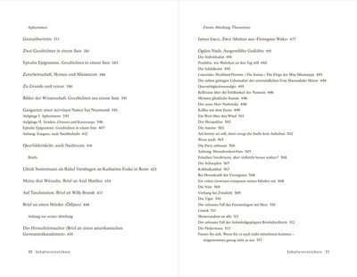 Blick ins Buch zu Schriften / Literarisches. Schriften 9
