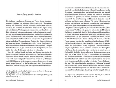 Blick ins Buch zu Am Anfang war der Knoten