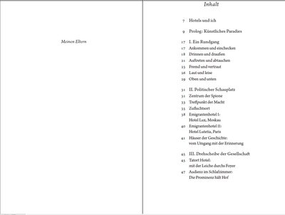 Blick ins Buch zu Leben im Hotel