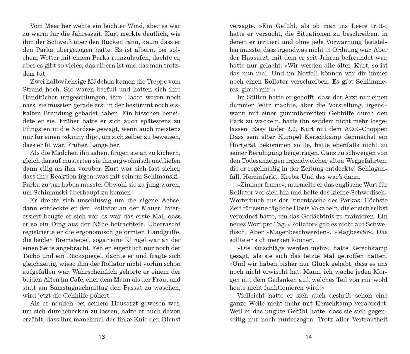 Blick ins Buch zu Rollator Blues
