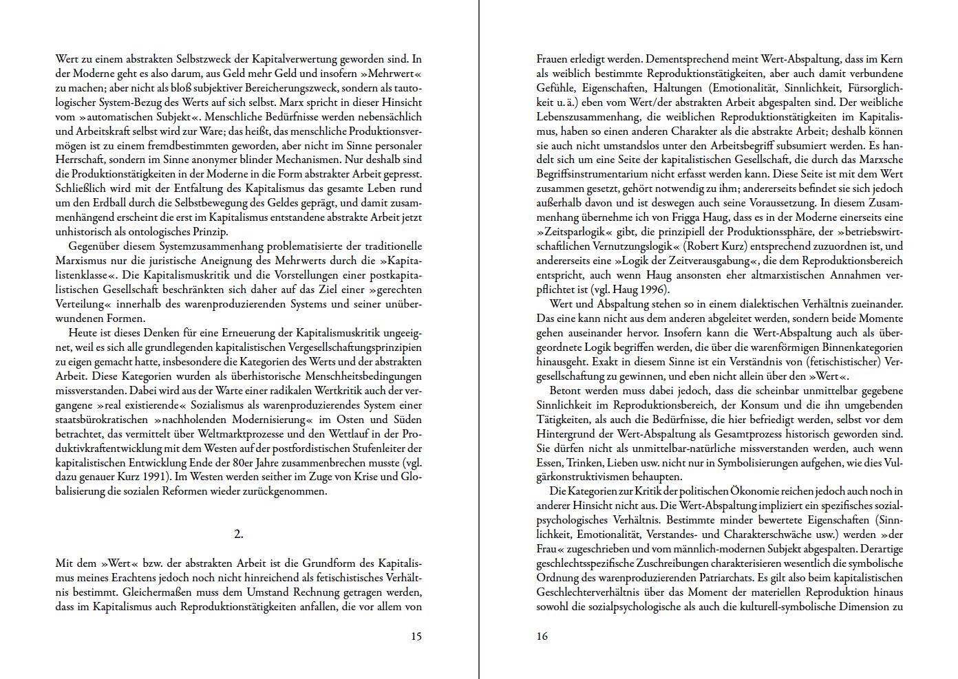 Blick ins Buch zu Back to the roots?