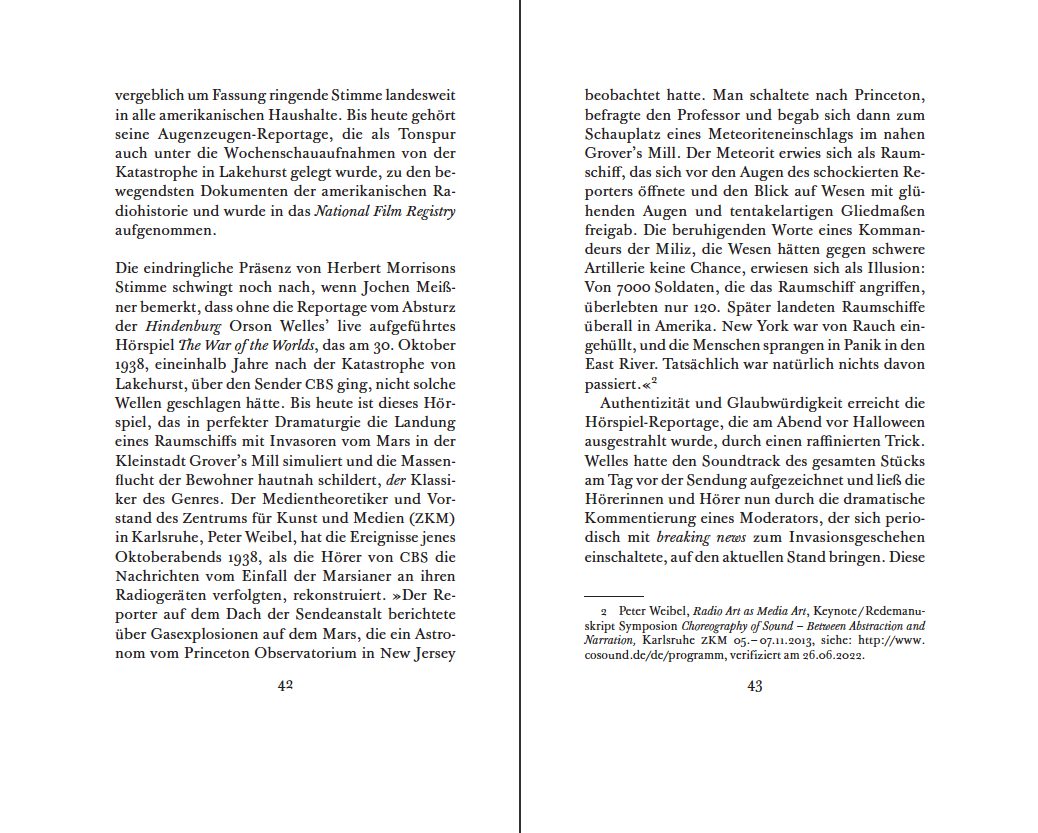 Blick ins Buch zu Radiozeiten