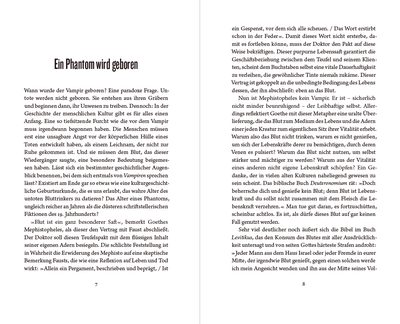 Blick ins Buch zu Die Geburt des Vampirs