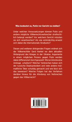 Rückseite zu Putin vor Gericht?