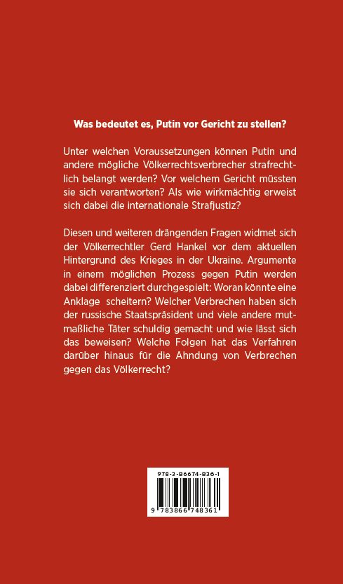 Rückseite zu Putin vor Gericht?