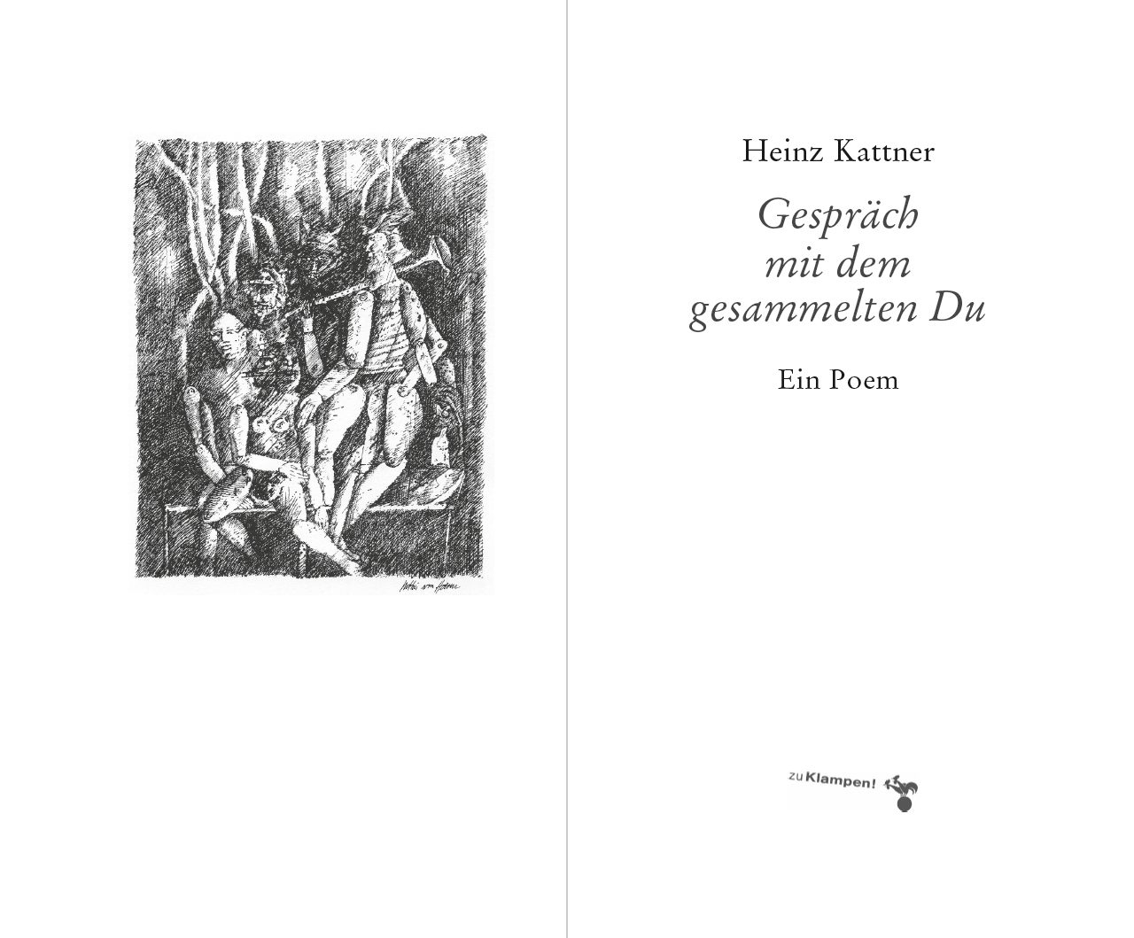 Blick ins Buch zu Gespräch mit dem gesammelten Du