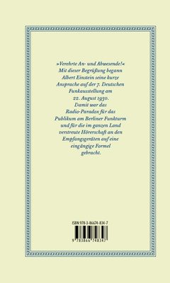 Rückseite zu Radiozeiten
