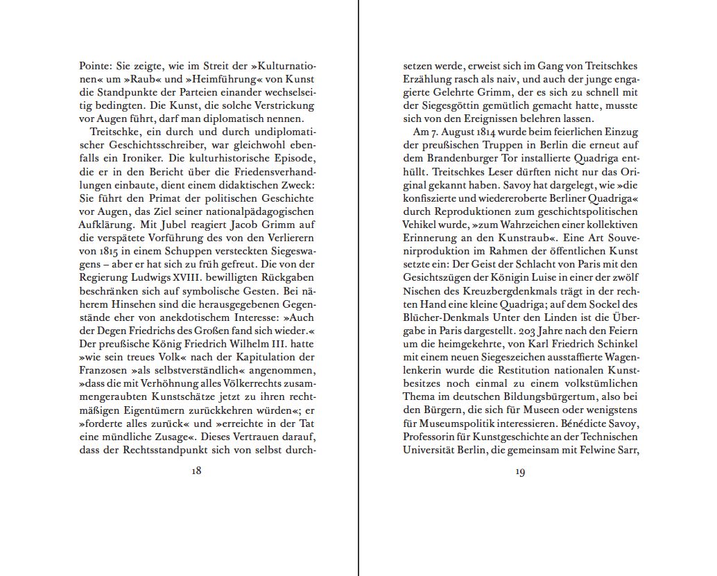Blick ins Buch zu Kampagne in Deutschland